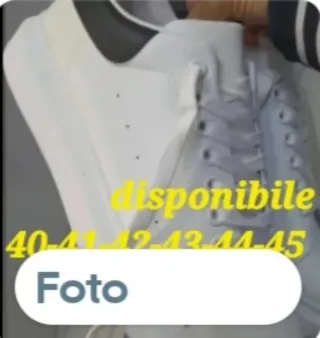 Sneakers Sportive pelle N43 in pelle color White e