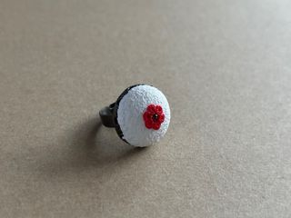Anillo arcilla polimérica y Swarovski _2