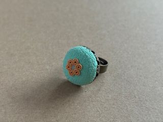 Anillo arcilla polimérica y Swarovski_3