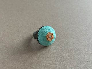 Anillo arcilla polimérica y Swarovski_3