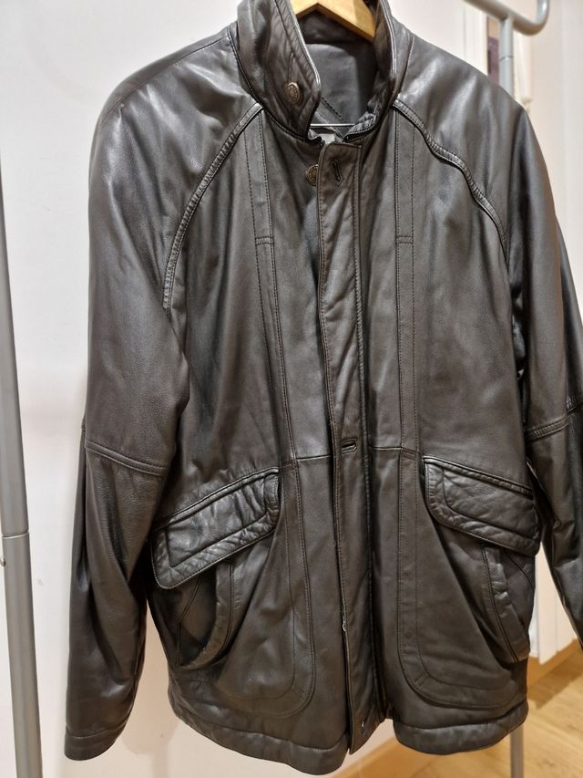 Chaquetón de piel talla L