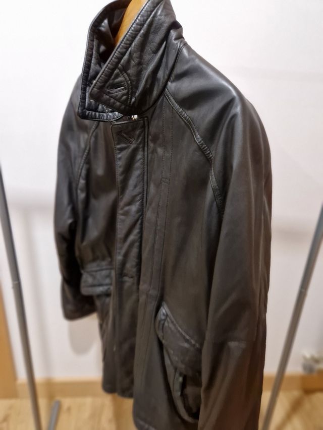 Chaquetón de piel talla L