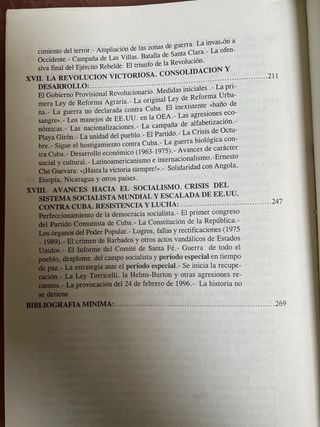 Historia de Cuba. José Cantón Navarro