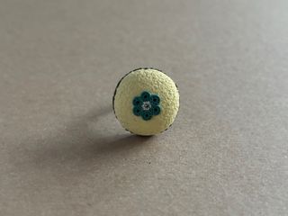 Anillo arcilla polimérica y Swarovski_5