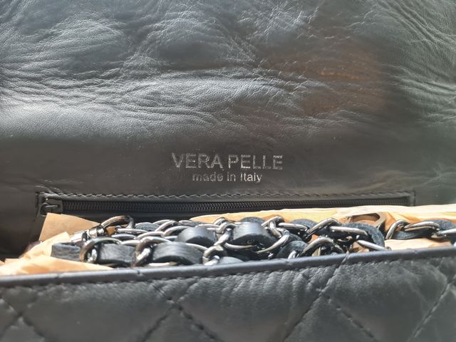 Borsa in vera pelle