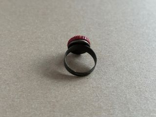 Anillo arcilla polimérica y Swarovski_12