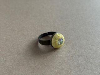 Anillo arcilla polimérica y Swarovski_13
