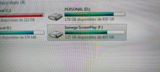 DISCO DURO EXTERNO MULTIMEDIA IOMEGA 500Gb