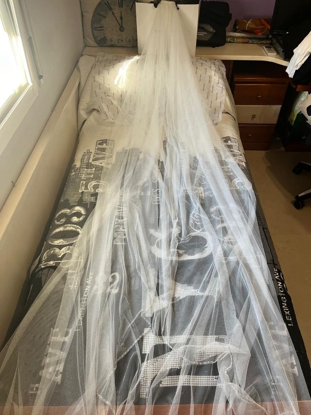 Velo de novia de Rosa Clará