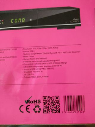 Decodificador Qviart Combo