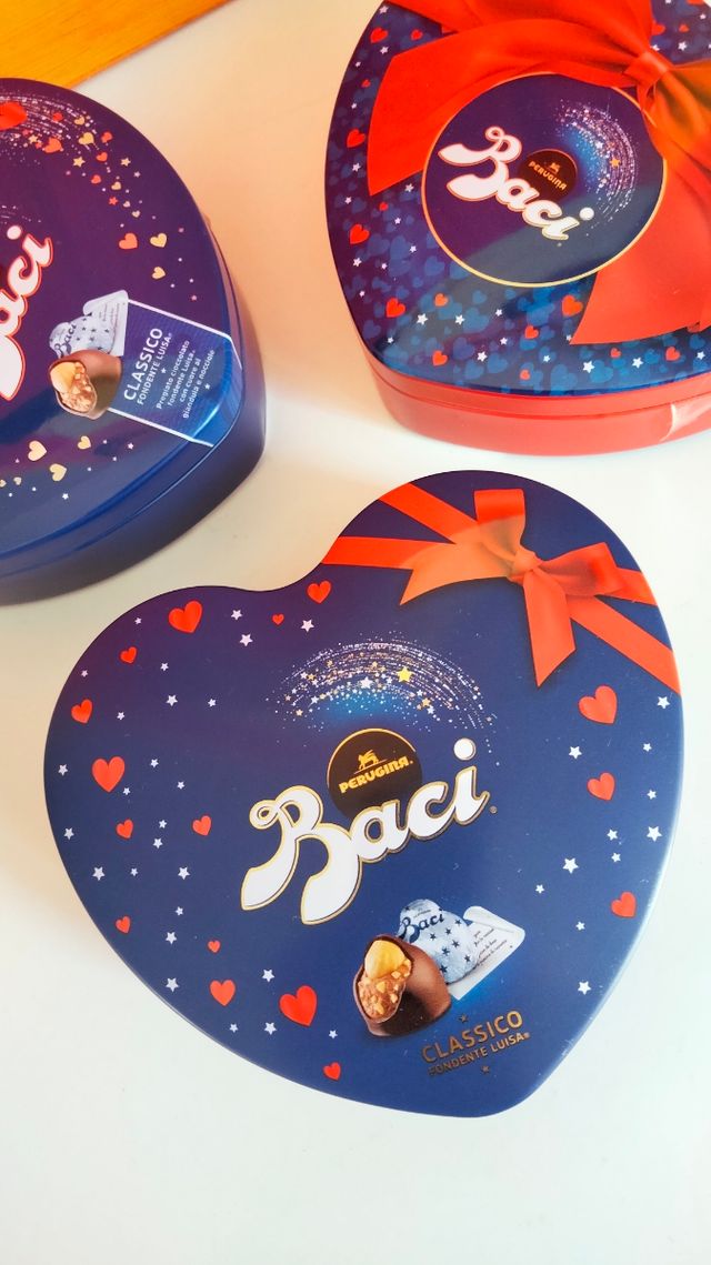 3 scatole di metallo Perugina 