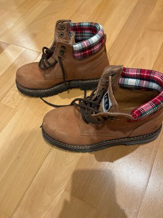 Bota mujer montaña 38 KMK marron 