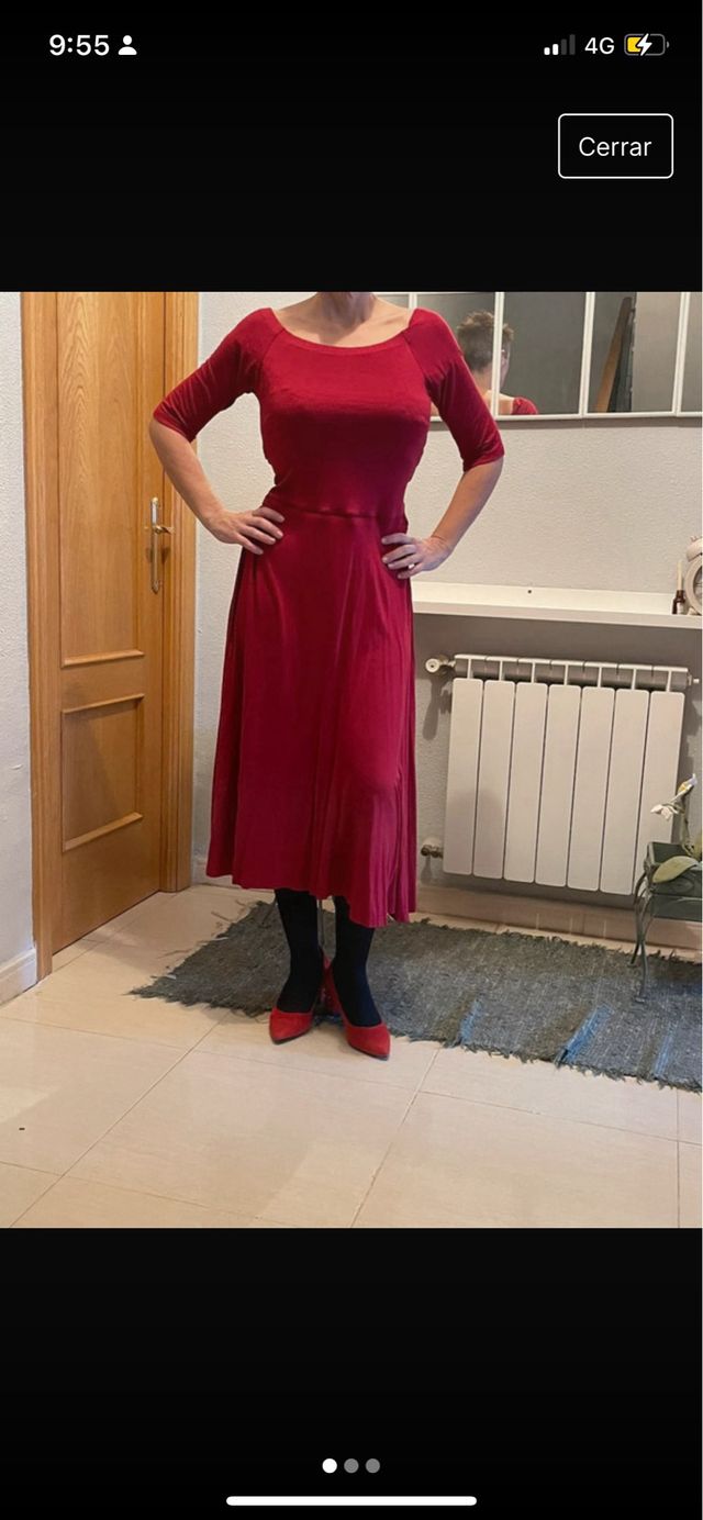 LOTE cuatro vestidos otoño invierno