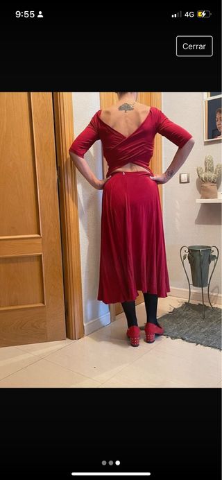 LOTE cuatro vestidos otoño invierno