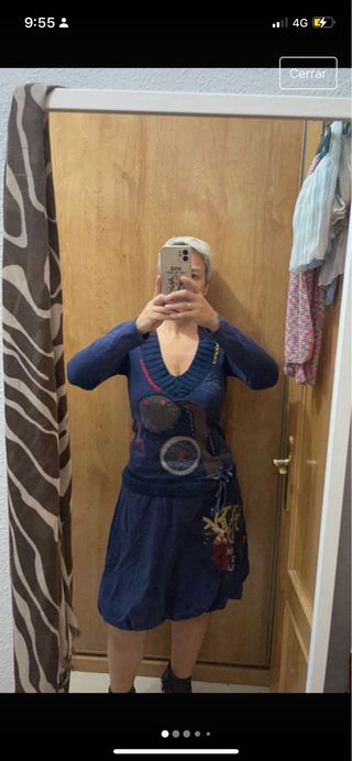 LOTE cuatro vestidos otoño invierno