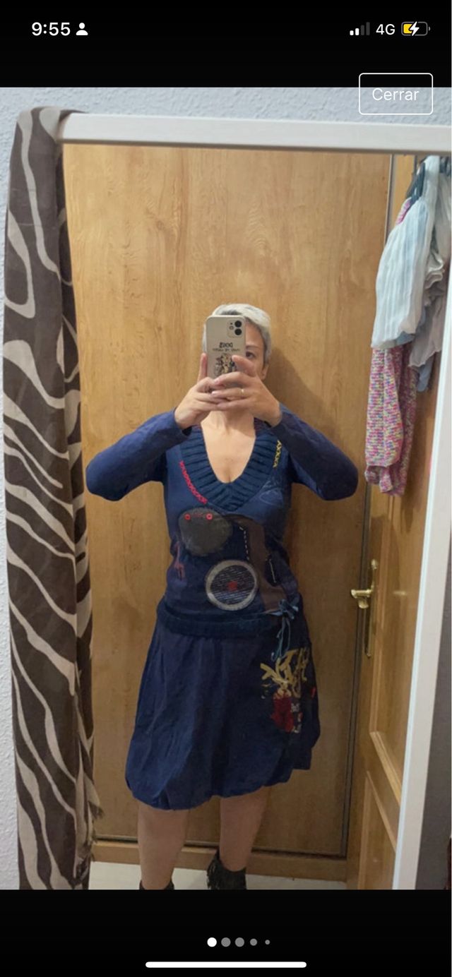 LOTE cuatro vestidos otoño invierno