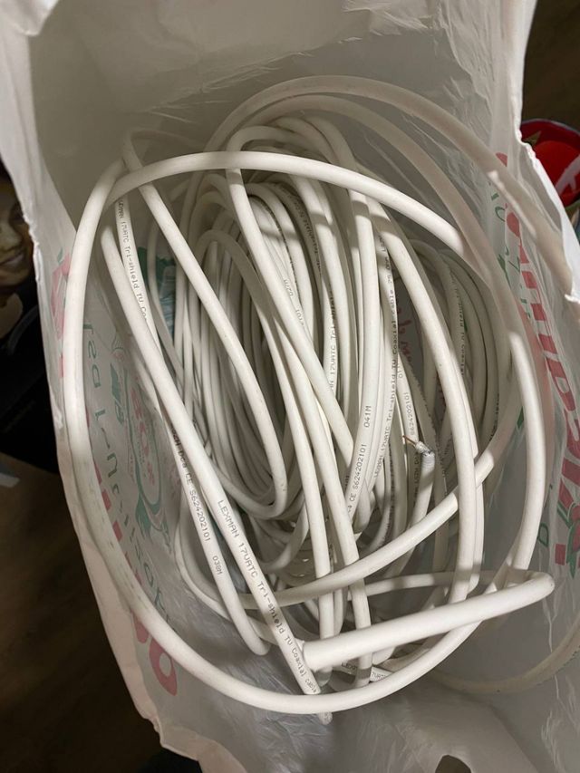 Cable coaxial para TV