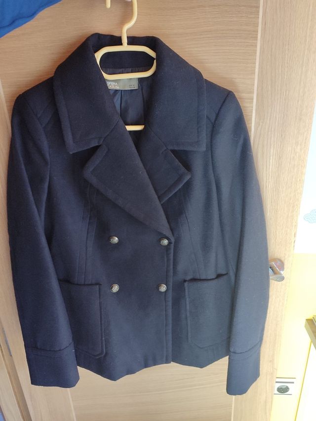 Chaquetón negro Sfera