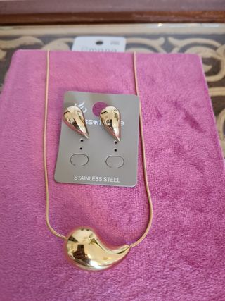 Set collana e orecchini
