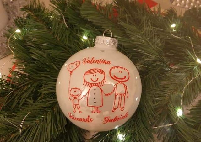 Palline personalizzate di Natale