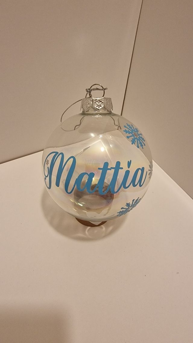Palline personalizzate di Natale