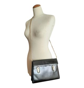 Bolso Dior  negro 1950 1960 divino