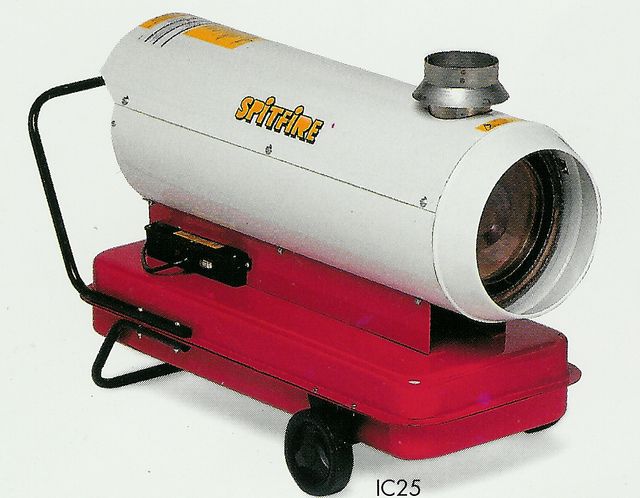 cañones aire caliente