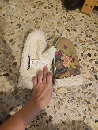 Manoplas invierno mujer. Desigual