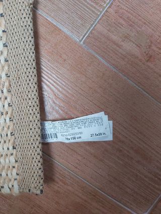 OFERTA!!!Alfombras Yute 23 euros. 70x150