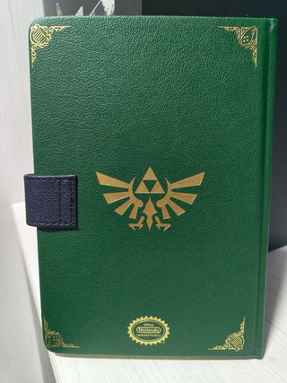 Cuaderno apuntes zelda