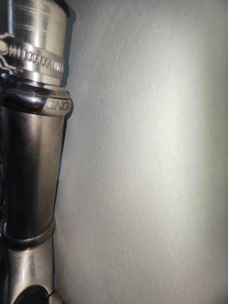 Cuadro titanio/aluminio.