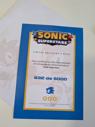 Lamina Sonic Superstars