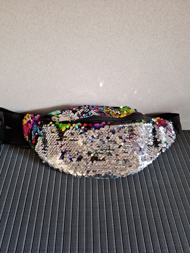 Riñonera lentejuelas reversibles brilli 