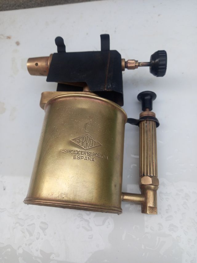Soplete de gasolina antigua