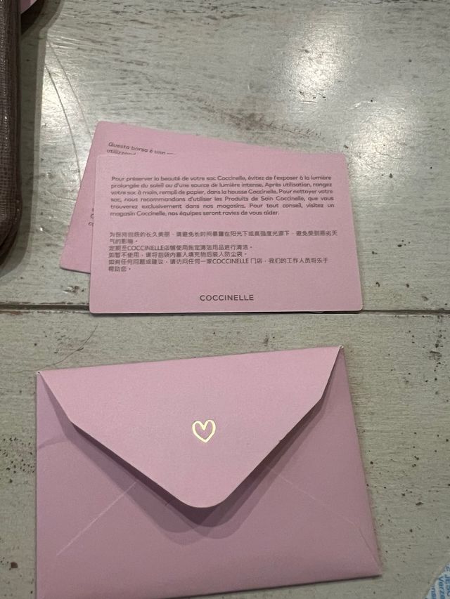 Coccinelle pochete clutch nuevo