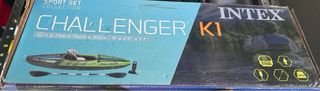 Kayak hinchable challenger k1 intex a estrenar