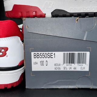 NEW BALANCE 550 RED