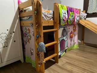Cortina de juego litera flexa