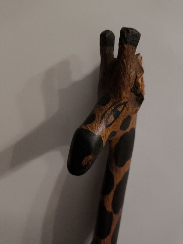 Giraffa in legno 43 cm