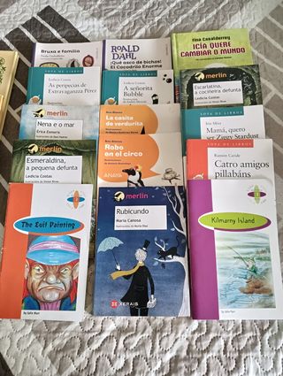 Libros de lectura primaria y Eso