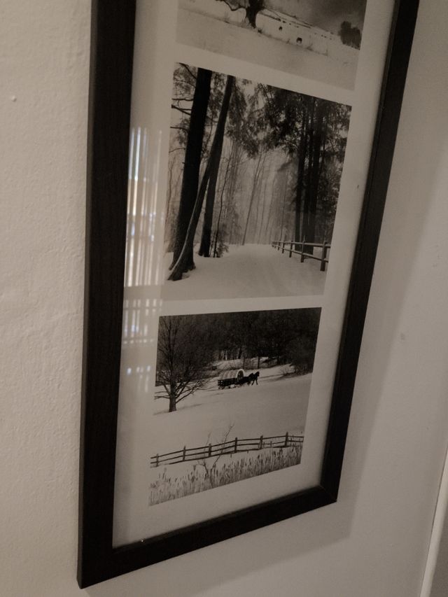 Cuadro antiguo otoñal