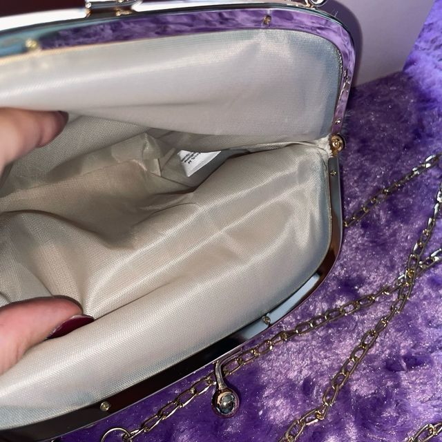 Bolso terciopelo suave