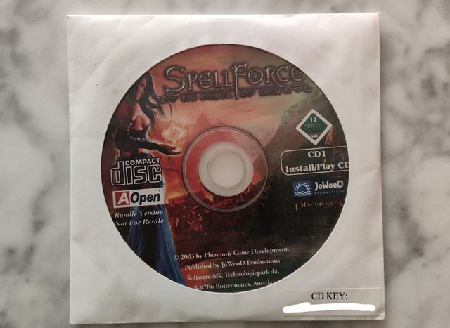 Spell Force the order of dawn