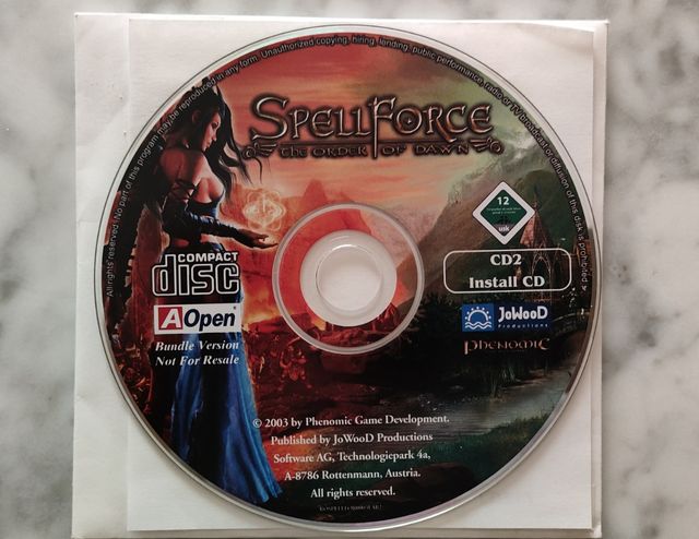 Spell Force the order of dawn