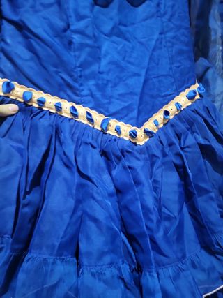 Vestido de sevillanas de tul