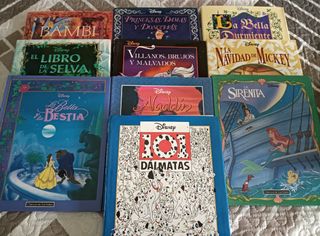Lote libros Disney