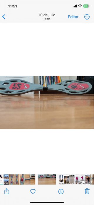Skate, monopatin giratorio