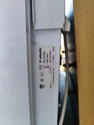 Radiador eléctrico Atlantic