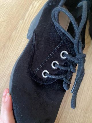 Zapatos plataforma negros