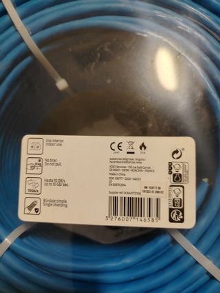 Cable ethernet cat6 